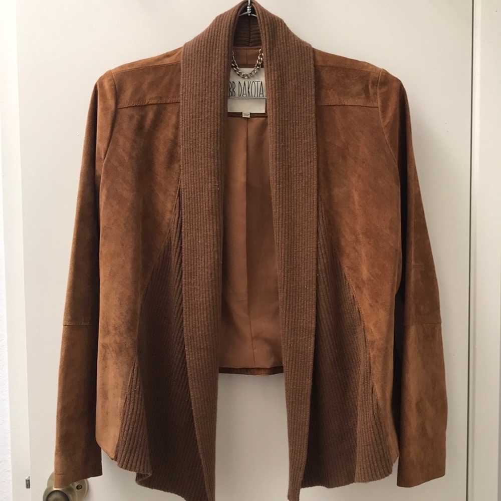 BB DAKOTA Suede Leather Jacket